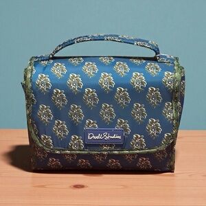 Blue Floral Travel Bag by Dwell Studios